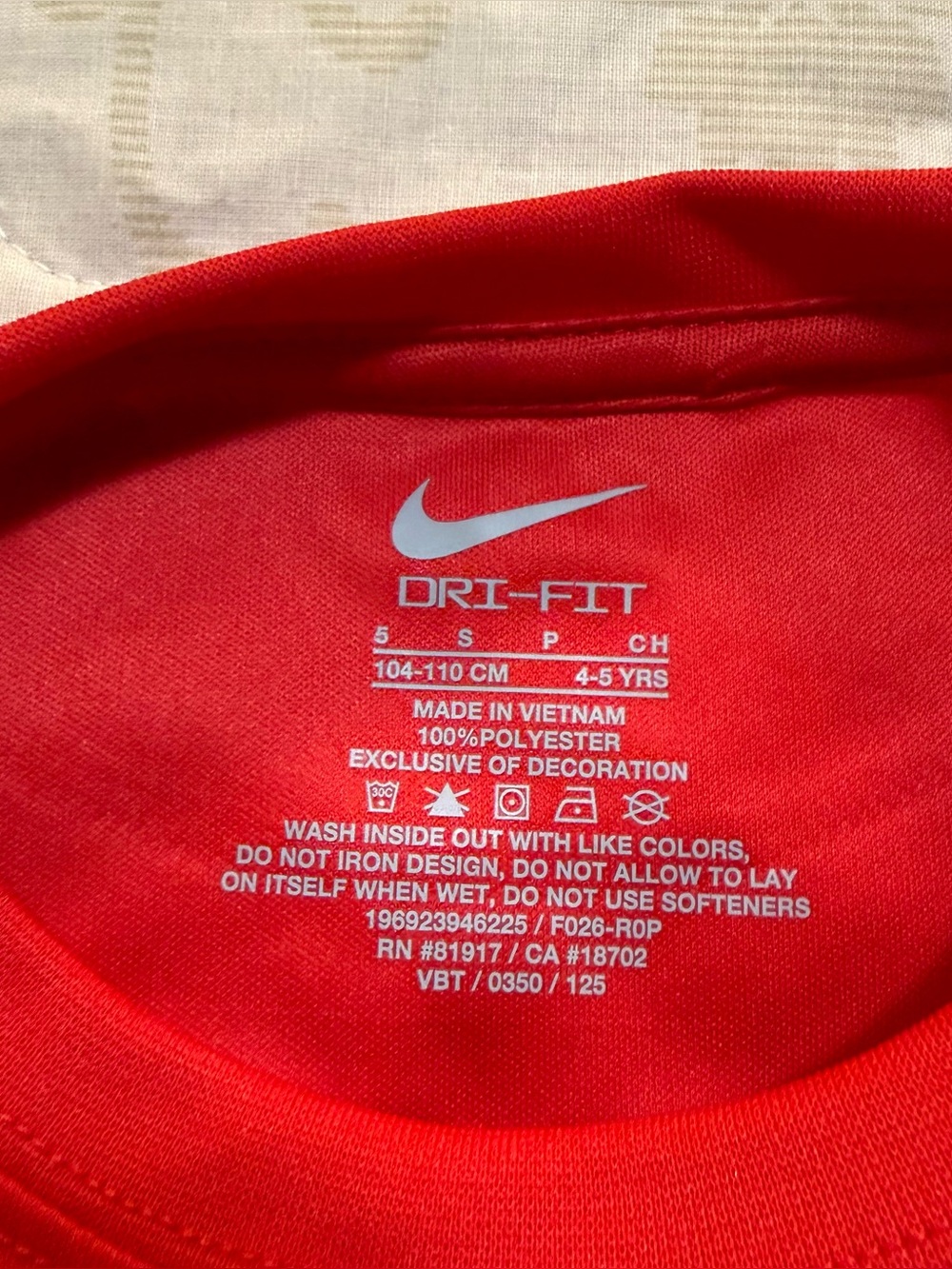 Nike Boys 2 Piece Matching Set Size 5 NWT - Picture 3 of 7